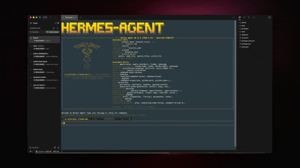 Добавление произвольного CLI-агента: укажите исполняемый файл, и агент появится в списке